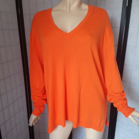 michael kors sweaters mens orange